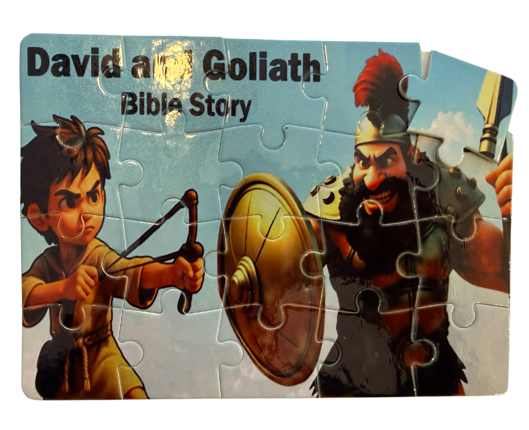 David and Goliath Kids Bible Story Puzzle