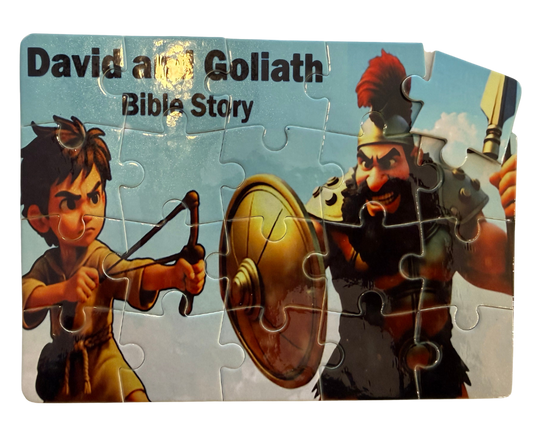 David and Goliath Kids Bible Story Puzzle