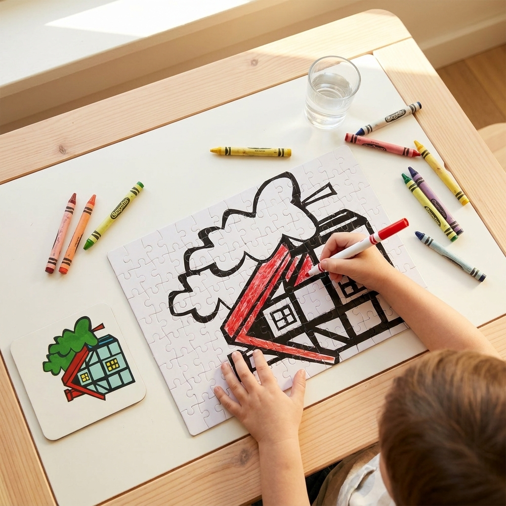 Color-In Jigsaw Puzzles - color-in-puzzles lifestyle 01
