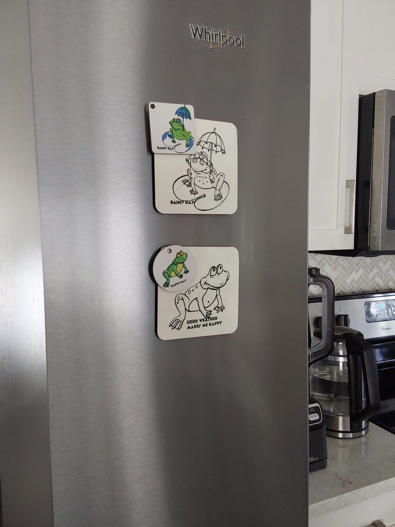 Coloring Fridge Magnets - coloring-magnets 01