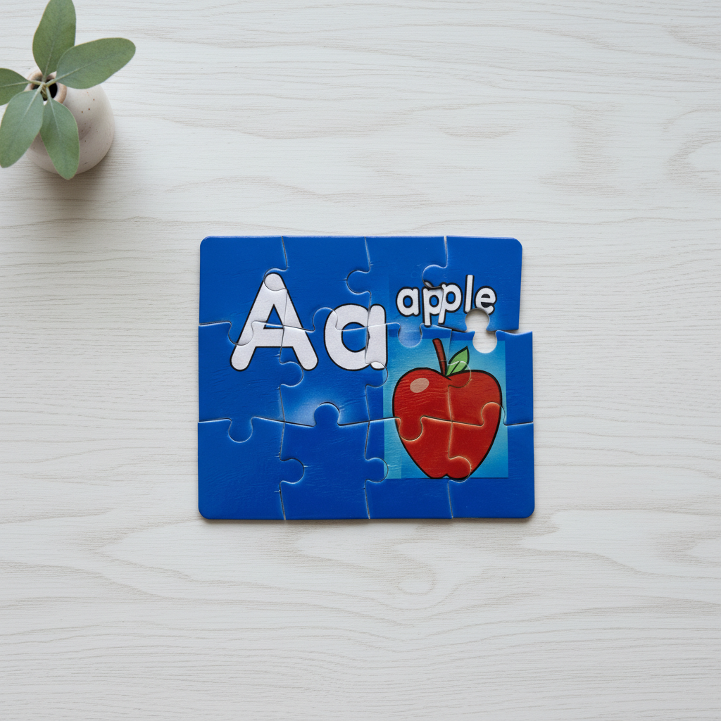 Apple Alphabet Puzzle