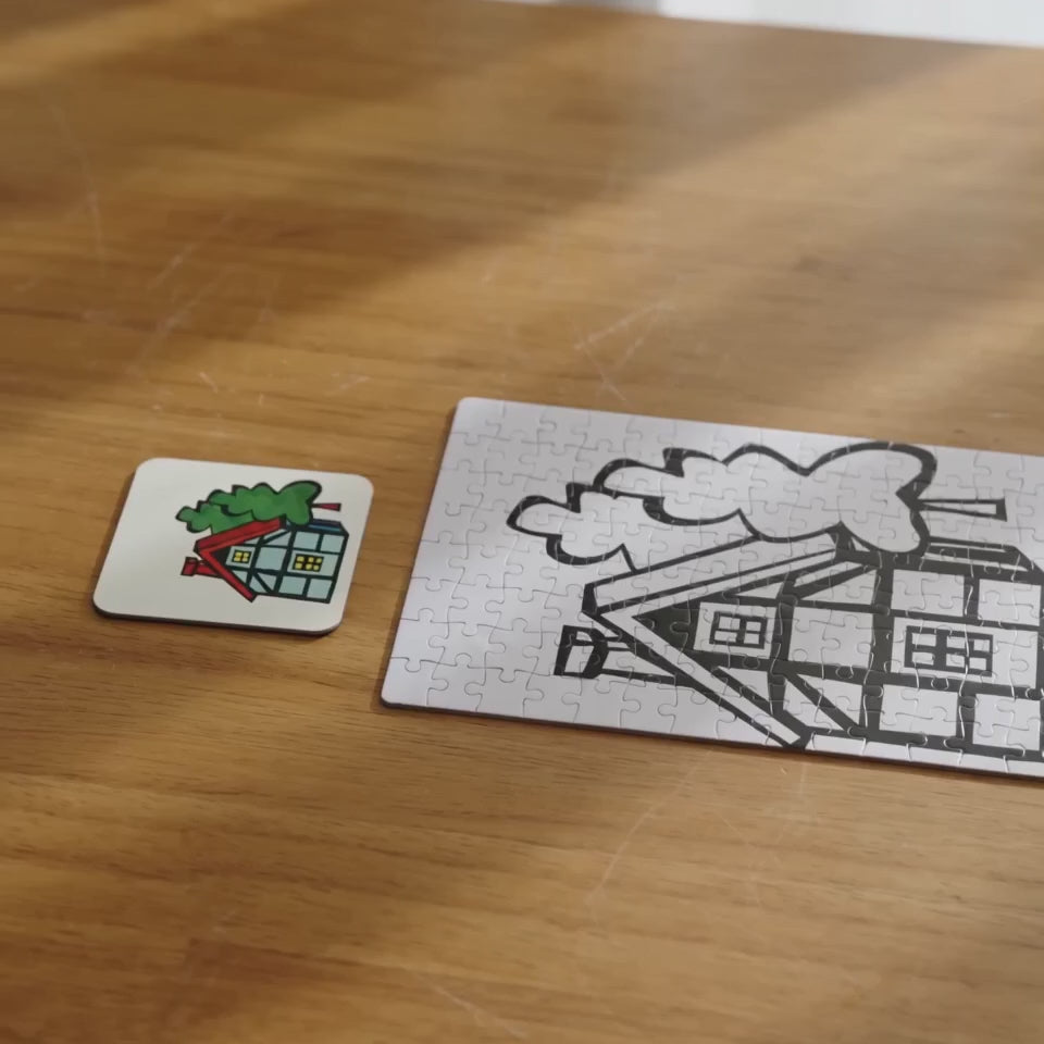 Color-In Jigsaw Puzzles — marketing video