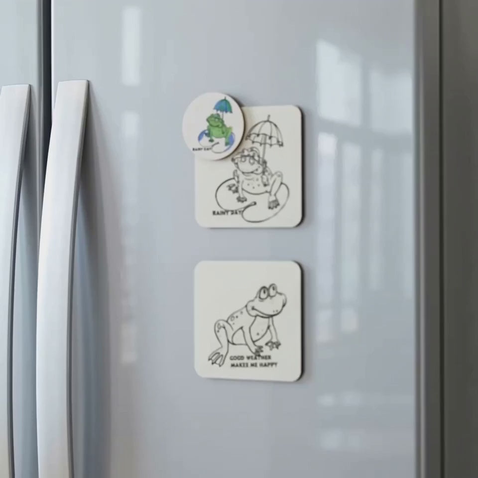 Coloring Fridge Magnets — marketing video